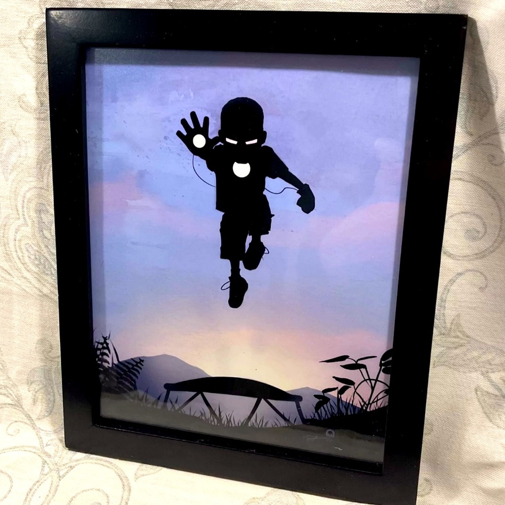 Andy Fairhurst Superhero Kids Print/photo Ironman Marvel Hero Collectible